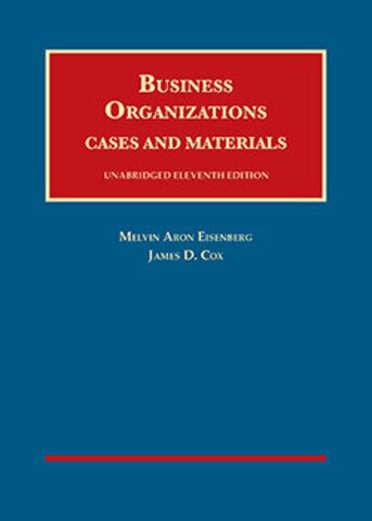 Business organizations cases and materials